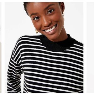 Loft tie hem sweater